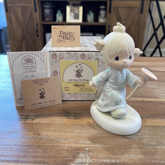 “Faith Takes The Plunge”- Figurine